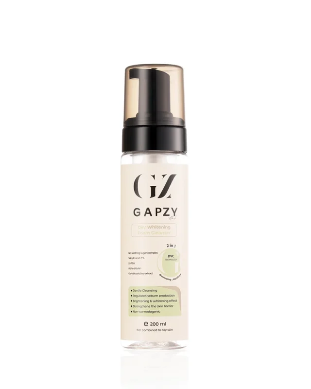 Gapzy mark Oily Whitening Foam Cleanser