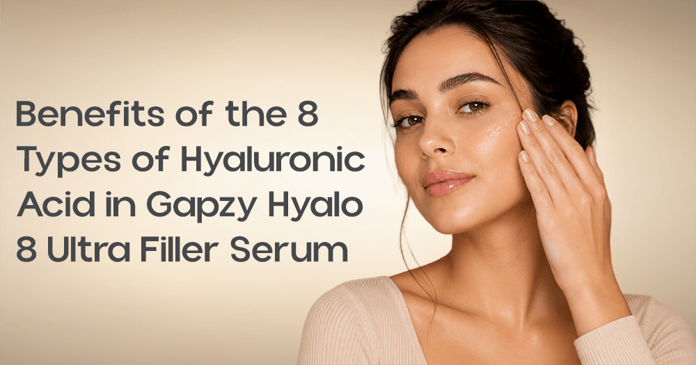 Hyaluronic Acid in Gapzy Hyalo 8 Ultra Filler Serum