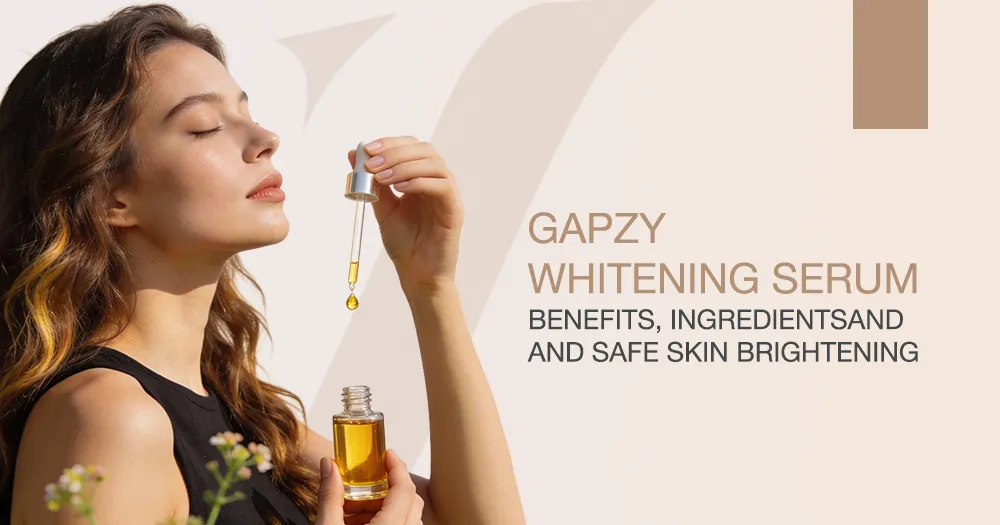 Gapzy Whitening Serum for Brighter, Even-Toned Skin