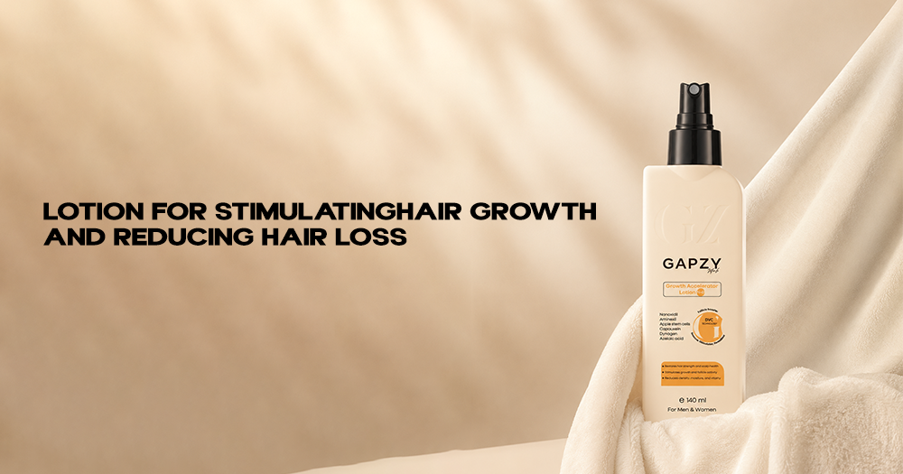 Lotion for Stimulating Hair Growth and Reducing Hair Loss