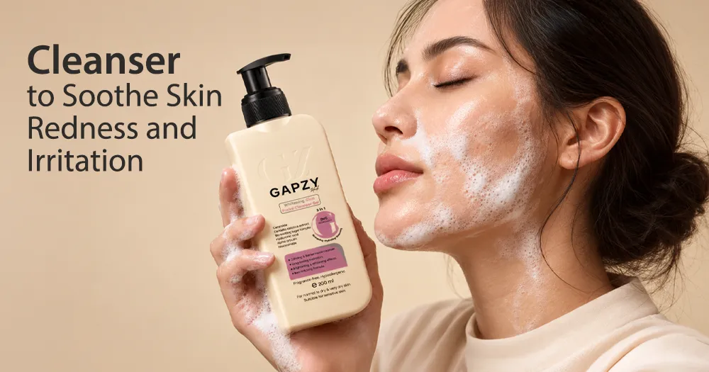 Cleanser to Soothe Skin Redness and Irritation