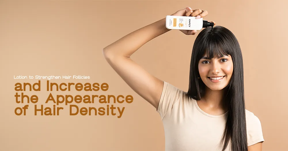 Lotion to Strengthen Hair Follicles & Increase Density
